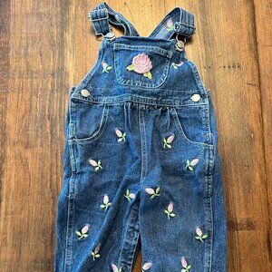 Baby Denim Overall Dress